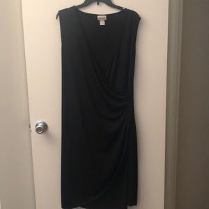 Caren Sport Sleeveless Black Dress Size 2X